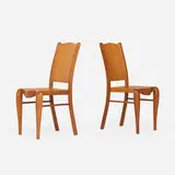 Philippe Starck, Placide of the Wood chairs, pair, 1989, oak