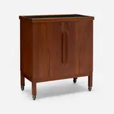 Torbjørn Afdal, Bar cabinet, c. 1965, teak, laminate