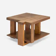 Occasional table by Tyler Hays, walnut, sold Nov 2025