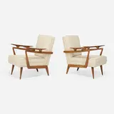 Modern, Armchairs, pair