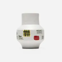 Vase by Ettore Sottsass, 1955, glazed stoneware, sold Nov 2025