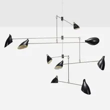 David Weeks, Bottle Tiered Mobile No. 405, 2006, powder-coated aluminum, nickel-plated steel