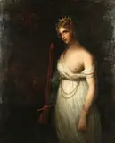 An allegory of justice by English School, oil on canvas, offered Dec 2017