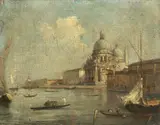 Venetian School, The Grand Canal, Venice, oil on canvas