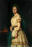Olof Johan Södermark, Portrait of Jenny Lind as Norma, oil on canvas