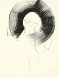 Anne Imhof, Ohne Titel, 2020, Bleistift und Tinte auf Papier