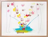 Mika Rottenberg, Rr08, 2019, Grafit, Acryl und Farbstift auf Papier