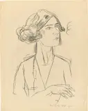 Rudolf Schlichter, Porträt einer Frau (Die Hochmütige)