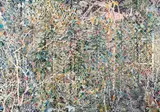 Jutta Haeckel, Weisses Rauschen, 2009, Acryl und Öl auf Leinwand