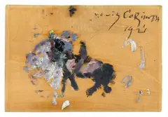 Reiter by Lovis Corinth, 1921, Öl auf Holz, sold Nov 2019