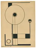 Peter Röhl, Ohne Titel, 1922, Tuschpinsel und -feder auf Papier