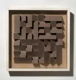 Klaus Staudt, zentral (variation ungleicher häufigkeiten der zwei stellungen und drehung des komplexes um jeweils 90 grad)