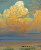 Max Pietschmann, Abendwolken am Meer
