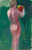 Paul Wonner, Untitled (Nude), c. 1961, Watercolor on paper