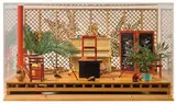 Roland Reiss, The Dancing Lessons: The Reconciliation of Yes and No, c. 1977, Mixed media in Plexiglas case
