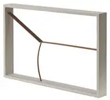 Loren Madsen, Untitled (sculpture), c. 1977, Plywood construction in painted wood frame