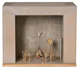 Hannah Stills, Untitled (Diorama of Native American scene), 1979, Mixed media