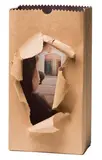 Jerry McMillan, Untitled (Torn bag), 1971, Mixed media