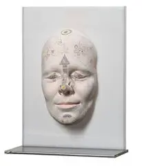 M. Fish, Pass & Mask (2 sculptures), 1976, Mixed media construction