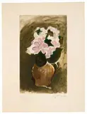Georges Braque, Still life with purple flowers