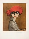 Kees van Dongen, Le Coquelicot (The Corn Poppy), Lithograph