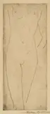 Arthur Bowen Davies, Untitled (Nude)