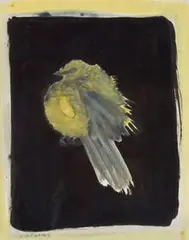 Kerkovius, Bird, Watercolor on paper