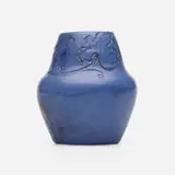 Arequipa Pottery, Vase with grapevine, 1911-18, glazed earthenware