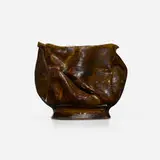 George E. Ohr, Vase from the Collection of Andy Warhol, 1895-96, glazed earthenware