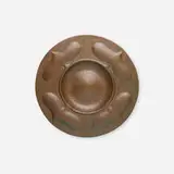 Wall plaque, model 344 by Gustav Stickley, c. 1905, handwrought copper, sold Sep 2023
