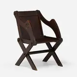 Armchair by Rose Valley, attribution or 19th Century English, c. 1905, oak, sold Sep 2023