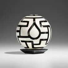 Miriam Carpenter, Find Your Bearings, 2017, bleached maple, stainless steel ball bearing, gesso, wax