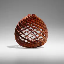 J. Paul Fennell, Spiral (from the Rhythmic Patterns series), 2007, African sumac