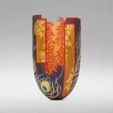 Binh Pho, Autumn Dream, 2006, carved and painted cherry