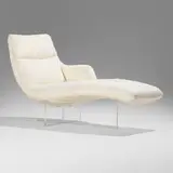 Vladimir Kagan, Erica chaise lounge, model P6910-L