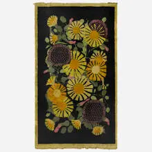 Savonnerie carpet for S.S. Île de France by Paul Poiret, 1927, hand-knotted wool, sold Oct 2025