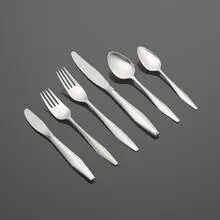 Diamond flatware service by Gio Ponti, sterling silver, stainless steel, sold Oct 2025