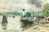 Paul Maze, A ferry crossing