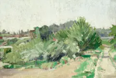 Landscape by French School, oil on canvas, offered Dec 2017