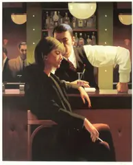 Jack Vettriano Obe Hon Lld, 'Cocktails and Broken Hearts', 'Valentine Rose', 'An Imperfect Past' & 'Bird on the Wire', Four screenprints in colours, 2003, on wove, each signed and inscribed 'P.P. 1/5', four printer's proofs aside from the edition of 275