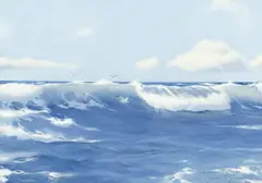 James Brereton, 'The Wave'; and 'Wind and Tide', both signed 'James Brereton' (lower right) and both signed and titled in pencil (verso)