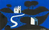 Jean Hugo, Garrigue bleue et noire, to be sold with two other works in gouache by the same artist.(3)