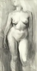 Standing nude by Bernard Meadows, offered Sep 2017