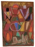 Ida Kerkovius, Glasfensterartiges Pastell