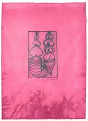Dieter Roth, Unterhaltungsmusik I, 1966, 11 Original-Farbradierungen auf unterschiedlich gefärbten Büttenpapieren