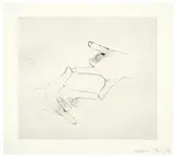 Bruce Nauman, Aus: „Fingers and Holes, 1994, 4 Radierungen, jeweils auf Velin