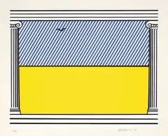 Liberté by Roy Lichtenstein, 1991, Farbserigraphie auf festem Papier, sold Nov 2012