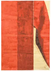 Franz Erhard Walther, Ohne Titel, 1991, Aquarell auf Papier