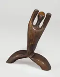 Wang Keping, Rufen, 1986, Holz. Höhe: 22,5 cm (8 ⅞ in.)
