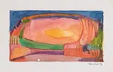 Victor Elmaleh, Untitled (4), 1976, Watercolor on paper
